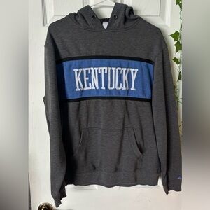 Gray and Blue Kentucky Hoodie - Originally Retailed at 60.00